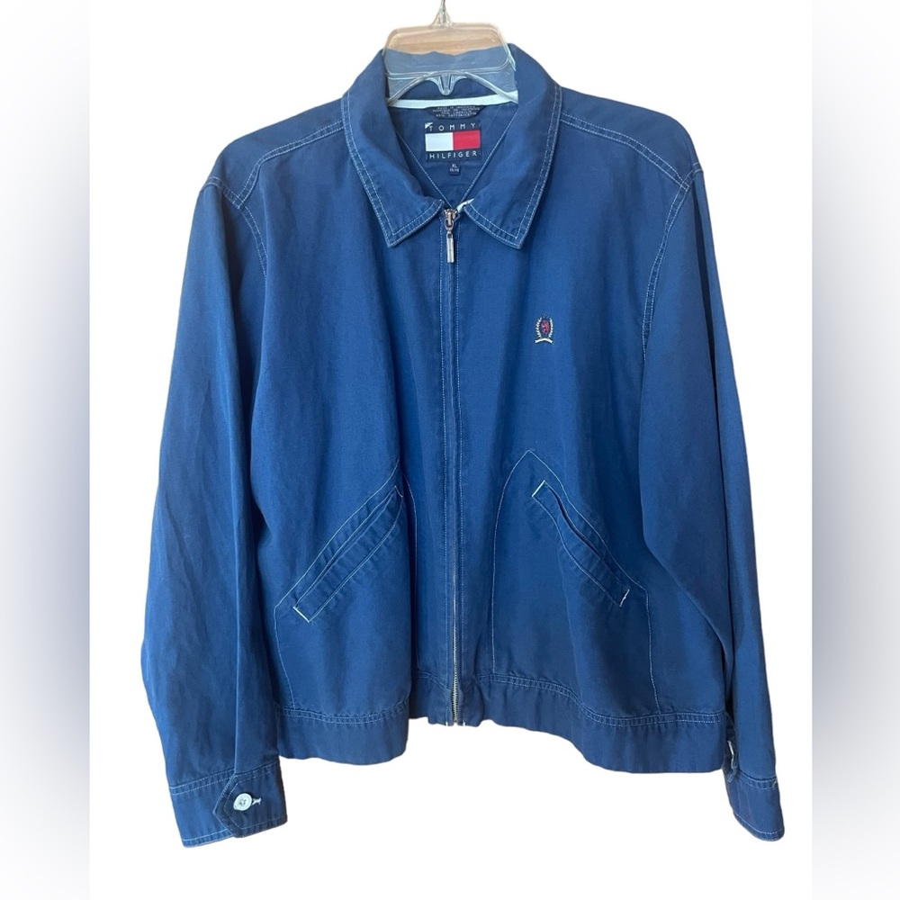 Vintage Tommy Hilfiger Zip Up Lightweight Jacket